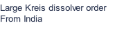 Large Kreis dissolver order 
From India